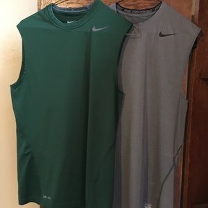 Nike Pro Combat Fitted tanks